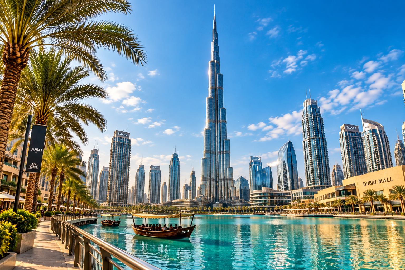 Dubai Luxury City Experience – Burj Khalifa & Marina Tour